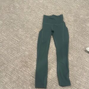 Green Lululemon Leggings